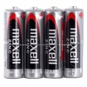 4 x BATÉRIE MAXELL zinok R06 AA 1,5V PRSTOVÉ BATÉRIE