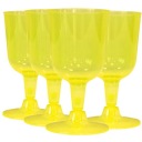 OPÄTOVNE POUŽITEĽNÉ PLASTOVÉ POHÁRE NA VÍNO 160ml 4x