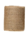 Jutová stuha, prírodná jutová stuha, 10 cm, 5 m
