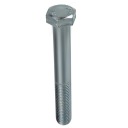 DIN 931 skrutka M20x140 trieda 8,8 pozink. biely