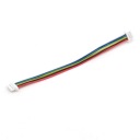 JST SH-1.0 6-pin 10cm A-A kábel