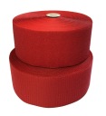 VELCRO PÁSKA VELCRO 10cm OBOJSTRANA ČERVENÁ 100mm - 1mb