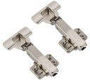 Prekryvný nábytkový pánt, 3D regulácia, 2 ks - C82-3D/0* 2W B-S STYLISH AMIX