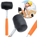 Kladivo na gumenú dlažbu kovová bezzáklzová rukoväť kovová 60 mm 400 g