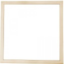 SQUARE lapač snov, drevený podstavec, šírka 2cm - 36cm