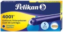 Pelikan NÁPLŇOVÉ NÁDOBKY dlhé modré 5 ks.