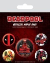 Špendlíky Deadpool Outta The Way, sada 5 kusov