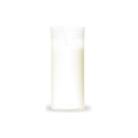 Parafínová vložka do sviečok 45h
