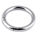 KARABÍNA okrúhla 32 mm - NIKEL