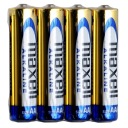 ALKAY BATÉRIE AAA LR03 Maxell BLISTER 4 ks