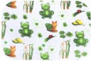 PLIENKA látková plienka FAREBNÁ POĽSKO látková plienka COTTON FROG