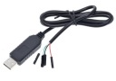 055 USB-UART RS232 prevodník PL2303HX kábel 1m