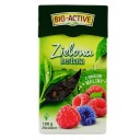 Big-Active zelený čaj s malinou 100g sypaný čaj