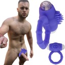EREKČNÝ VIBRAČNÝ KRUH NA PENIS, DLHší SEX, SILNÁ EREKCIA