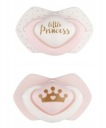 Canpol baby Cumlík silikónový 6-18m symetrický ROYAL BABY 2 ks 22/651