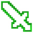 Forma na vykrajovanie na sušienky Minecraft Sword 1 10 cm