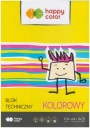 Technický blok 10 farieb 170g/m2 A4 happy color