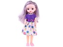 mini BÁBIKA BÁBIKA BÁBIKA pohyblivé končatiny dlhé vlasy 24 cm