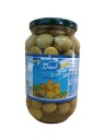 Zelené olivy pražené 1000g DRIPOL