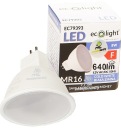 LED žiarovka 8W G5.3 MR16 65W studená 12V AC DC