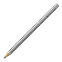 Faber-Castell B Jumbo Grip Ceruzka strieborná