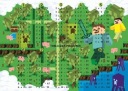 podložka na stôl MULTIPLICATION TABLE minecraft
