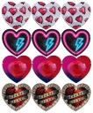 Kondómy Pasante Heart Red Heart 12 kusov červeného latexu
