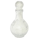 KARAFA sklenená guľa 1055 ml s korkovým vínnym vodkovým likérom