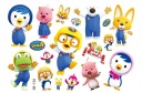 PORORO CG156 umývateľné tetovania pre deti