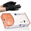 Abena čierne nitrilové rukavice, veľkosť XL 100