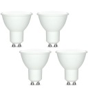 4x LED ŽIAROVKA SMD CCD NEBLIKAJÚCA GU10 10W 800lm 6000K STUDENÁ BIELA