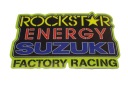 NÁLEPKA SUZUKI ROCKSTAR ENERGY NÁLEPKA 6,5 x 4,5 cm