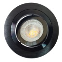 Brúsené čierne ONYX stropné očko LL5634