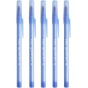 5 ks x BIC Round Stic Classic guľôčkové pero 1,0 mm, modré