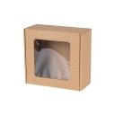 KARTÓNOVÁ KRABIČKA S DARČEKOVÝM OKIENKOM 20X20X10CM N