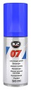 UNIVERZAL 50ML K2 07 PRÍPRAVOK NA ODSTRAŇOVANIE HRDZE T0P47