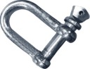 Pozinkovaný kovový strmeň v tvare U, rovný - 8 mm, do 200 kg