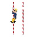 Papierové slamky Fireman Sam, 8 ks.