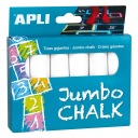 Apli Kids Jumbo White Chalks 6 kusov