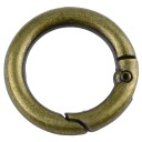 OTVÁRACÍ KRUH SHAKEL KARABÍNA KRUHÁ 20MM - ANTIK