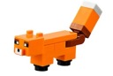 LEGO minefox01 Minecraft FOX FOX CAT Novinka (4g)