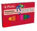 HERLITZ fluorescenčná plastelína, 8 farieb