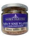 SAJRA VO VLASTNEJ OMÁČKE S OLEJOM 280 G PETROPAT