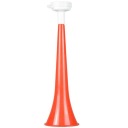 TRUBKA trubka EURO FAN RED LONG zápas skákacie fanfáry vuvuzela