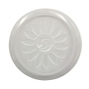 Veko na biele XPP termomisky s objemom 350 - 750 ml, 25 ks.