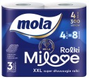 Mola Milove 3-vrstvový toaletný papier, 4 rolky