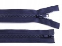 Členkový zips, 2 zipsy na mikinu 70cm / NAVY BLUE