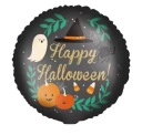 FÓLIOVÝ BALÓN HAPPY HALLOWEEN, okrúhly, 45 CM