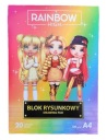 KRESLENIE BLOK A4/20k RAINBOW HIGH ASTRA