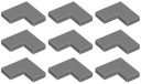 LEGO TILE 14719 ROH 2x2 tmavosivá (4g) 9 ks.